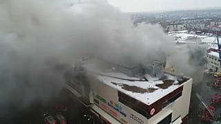 Dutzende Tote bei Feuer in russischem Einkaufszentrum 