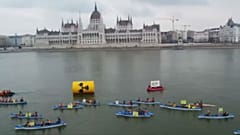 Βουδαπέστη: Η Greenpeace εναντίον της επέκτασης πυρηνικού εργοστασίου