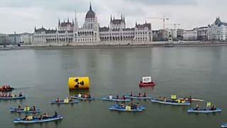Βουδαπέστη: Η Greenpeace εναντίον της επέκτασης πυρηνικού εργοστασίου