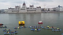 Greenpeace contra una polémica central nuclear en Hungría