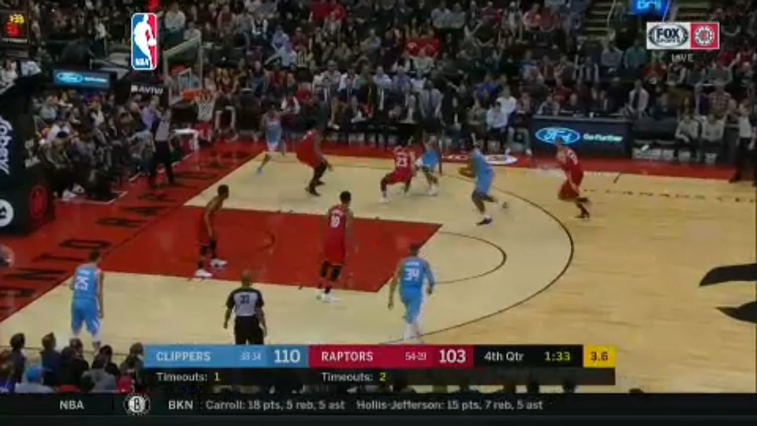 NBA: rontott bravúros hazai mérlegén a Toronto