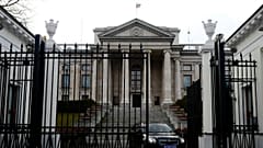 Russian embassy building in Warsaw