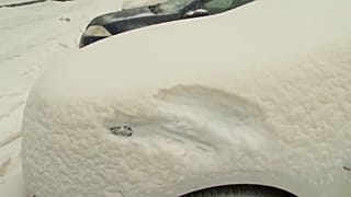 Sárga hó hullott Kelet-Európában