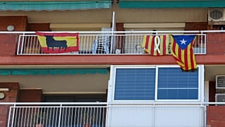 Barcelona am 26.03.2018 - Die Unabhängigkeitsfrage spaltet die Gesellschaft