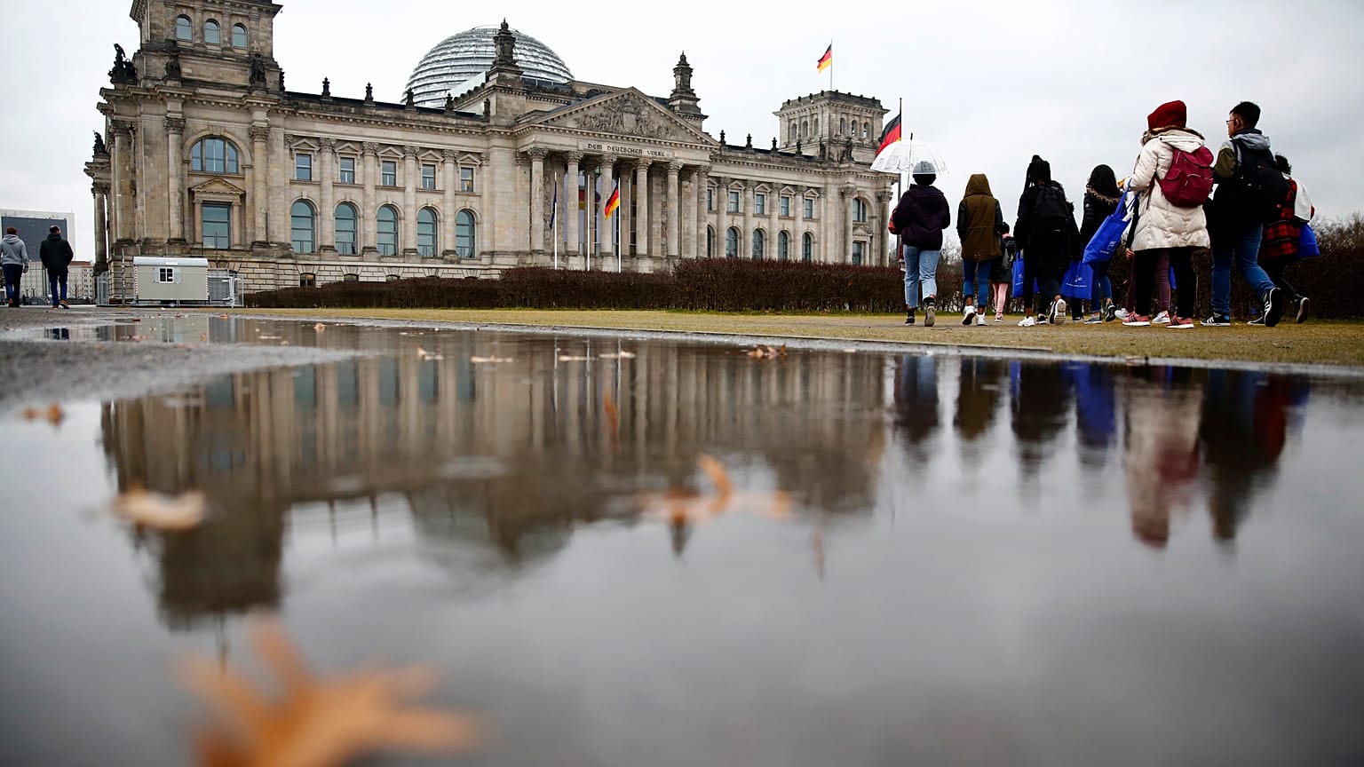 Das Reichtstagsgebäude in Berlin