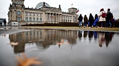 Das Reichtstagsgebäude in Berlin