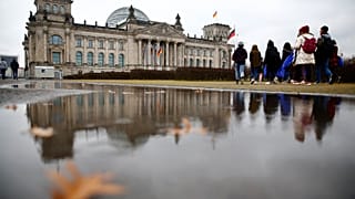 Das Reichtstagsgebäude in Berlin