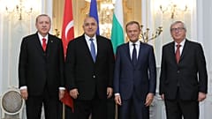 Erdogan, Borissov, Tusk, Juncker