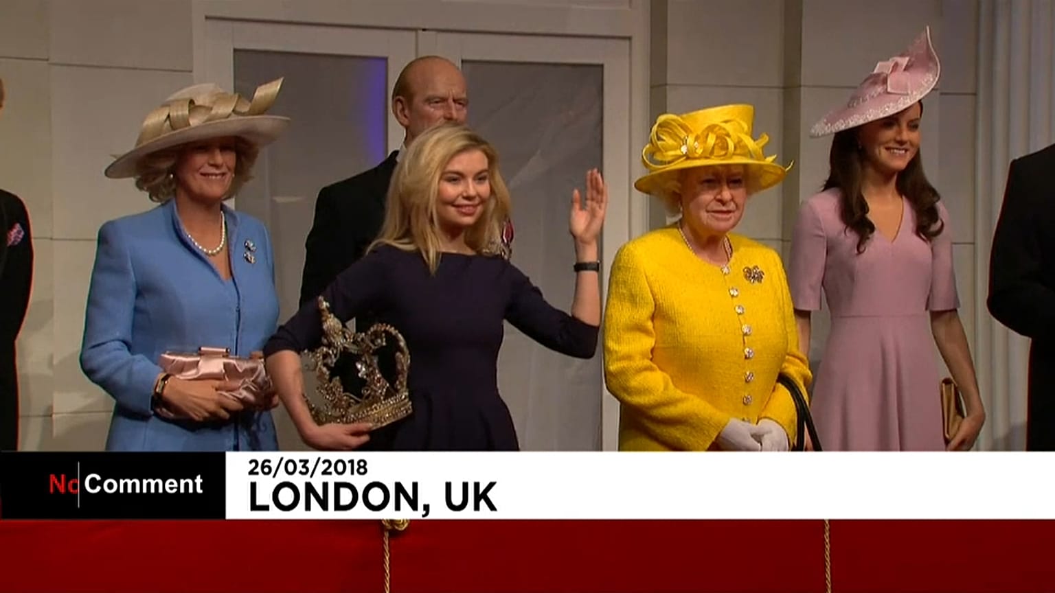 Dans la peau de la famille royale chez Madame Tussauds à Londres