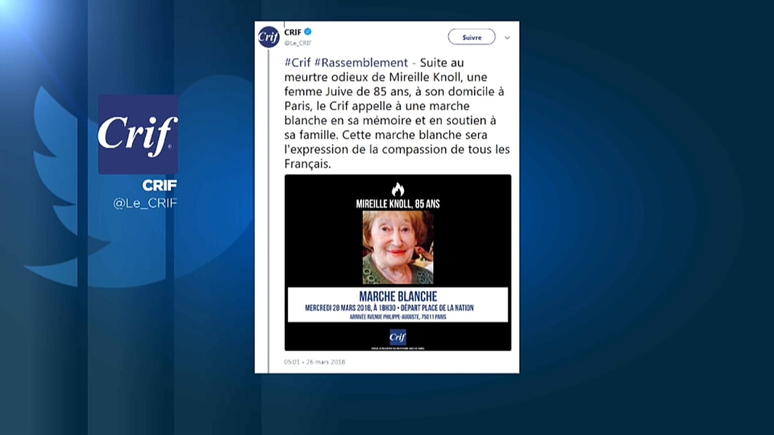 85-jährige Holocaust-Überlebende in Paris ermordet 
