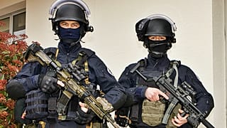 French Gendarmerie GIGN swat troopers