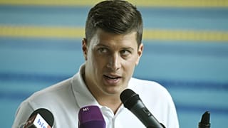 Gyurta Dániel a Komjádi uszodában 2018. március 27-én