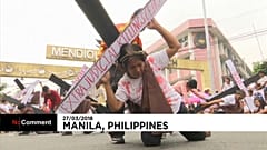 Proteste in Manila