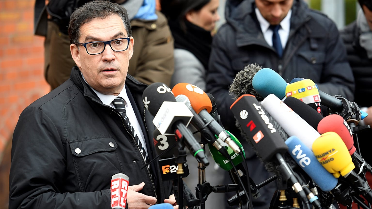 Puigdemont-Botschaft aus Neumünster: "Kampf für Unabhängigkeit fortsetzen" 