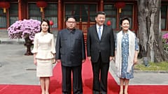 Kim Jong-Un et Ri Sol-Ju étaient bien en Chine