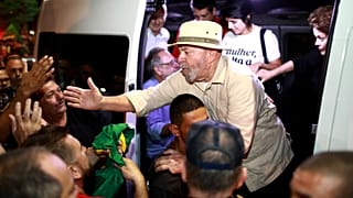 Lula en Sao Leopoldo, Rio Grande do Sul