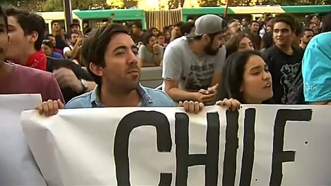 Studentenproteste in Chile