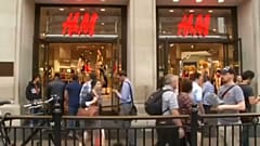 H&M revela queda nas vendas