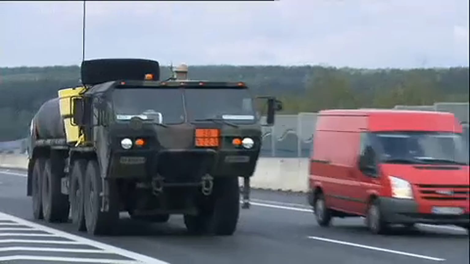 Un plan européen de transport militaire 
