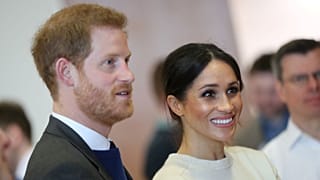 Preparation for the royal wedding of Harry and Meghan 