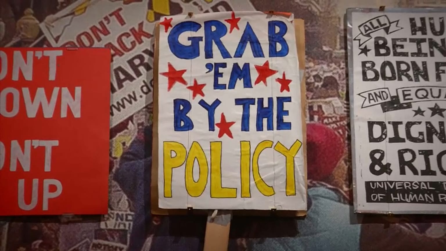 Le graphisme politique s'accroche à Londres