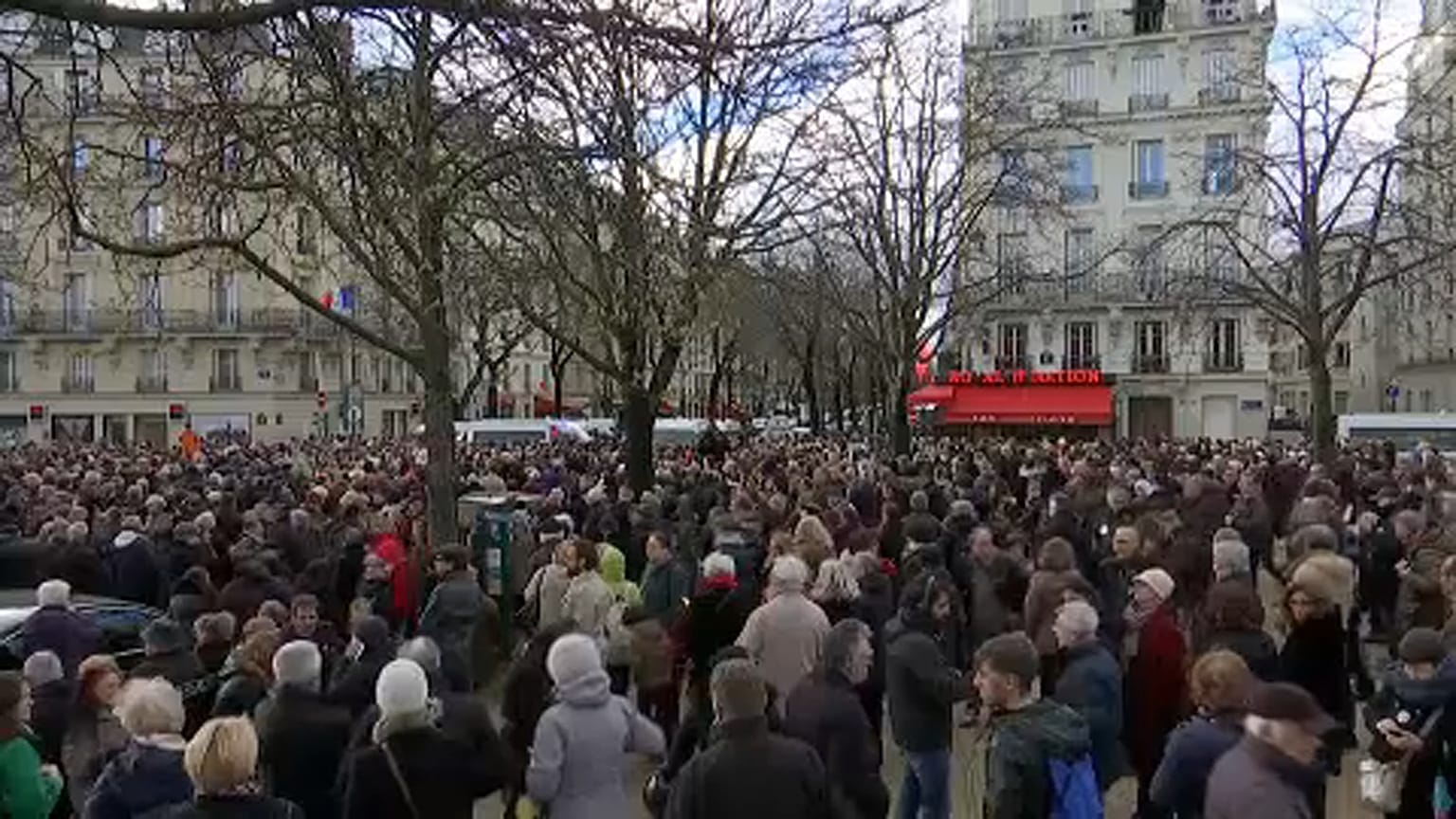 Párizsi menet az antiszemitizmus ellen