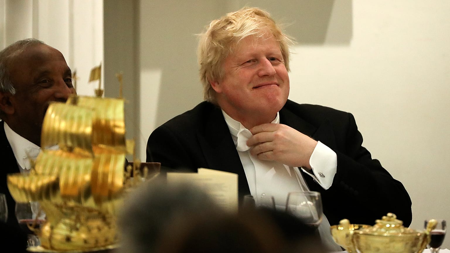 Il ministro degli esteri britannico Boris Johnson. 