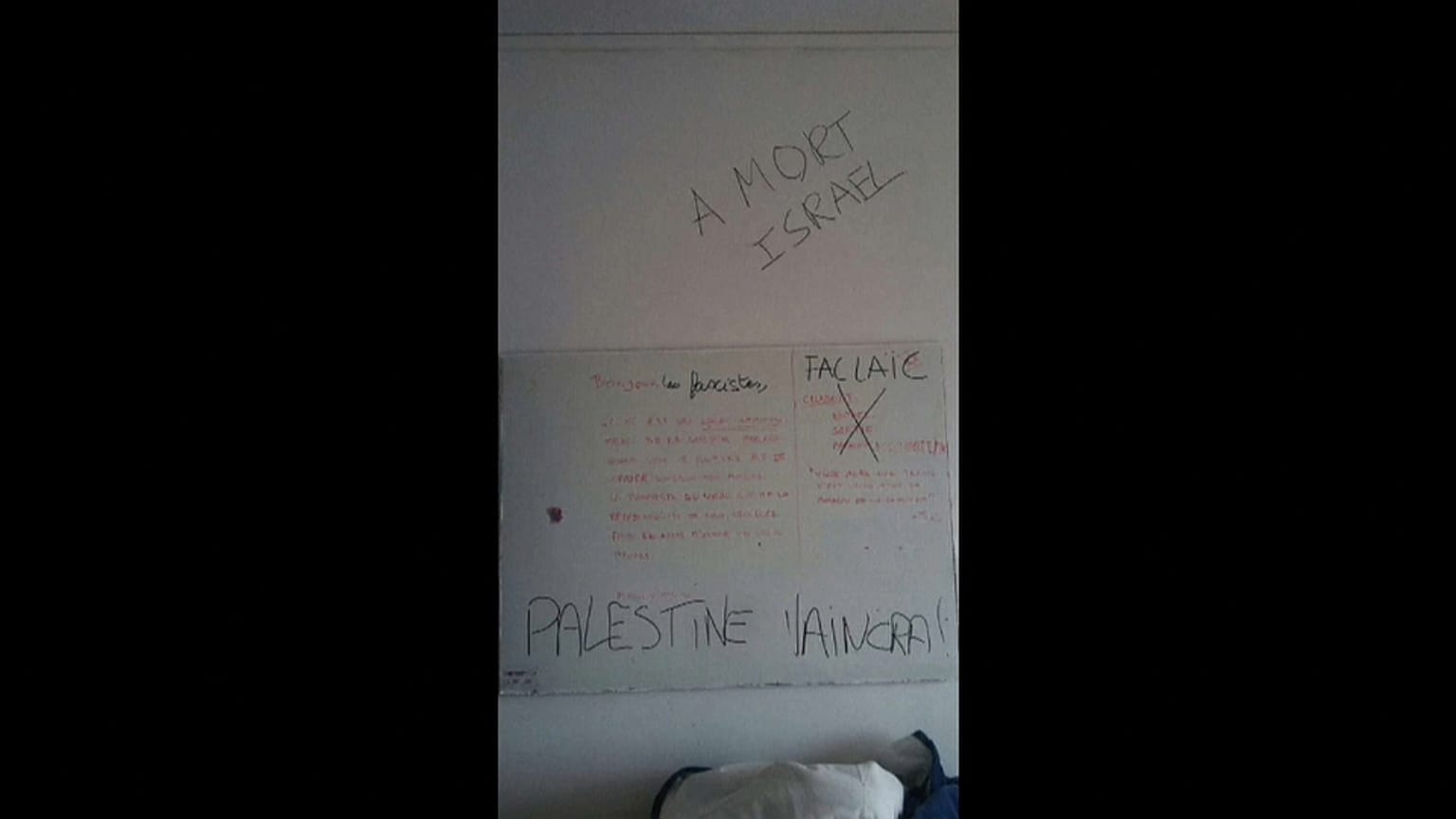 Acte antisémite dans une université parisienne