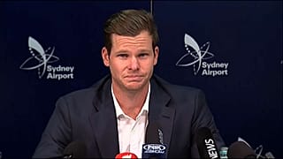 Kricket-Star Steve Smith (28) erklärt unter Tränen: "Ich habe versagt"