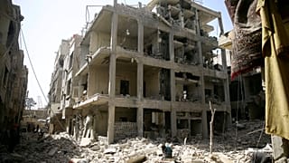 The town of Douma, Eastern Ghouta