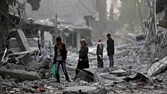 Menschen in Afrin