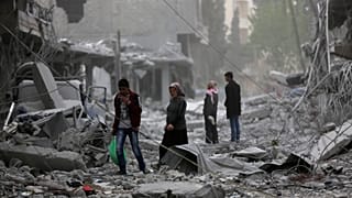 Menschen in Afrin