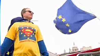 Londons Superhelden: Stoppt Brexit!