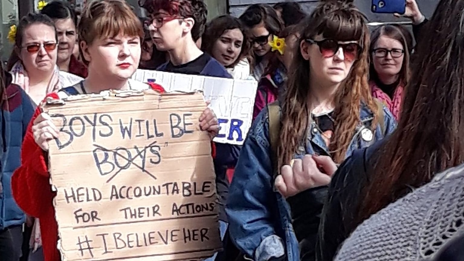 Protesters rally across Ireland over handling of high-profile rape trial 