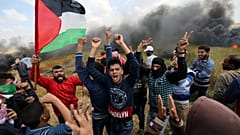 مقتل 13 فلسطينيا على الأقل خلال مظاهرات مخلدة ليوم الأرض