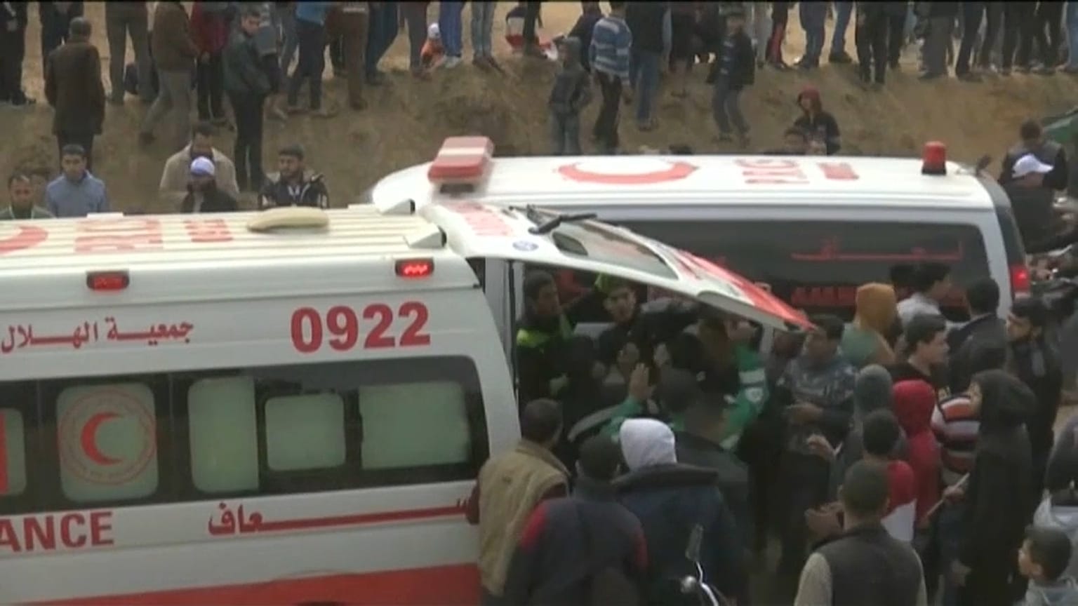 Al menos dieciséis palestinos mueren en la "Marcha del Retorno"