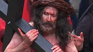 В Иерусалиме воспроизвели Крестный путь Христа