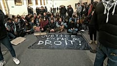 Fransa'da eğitim reformu protestosu