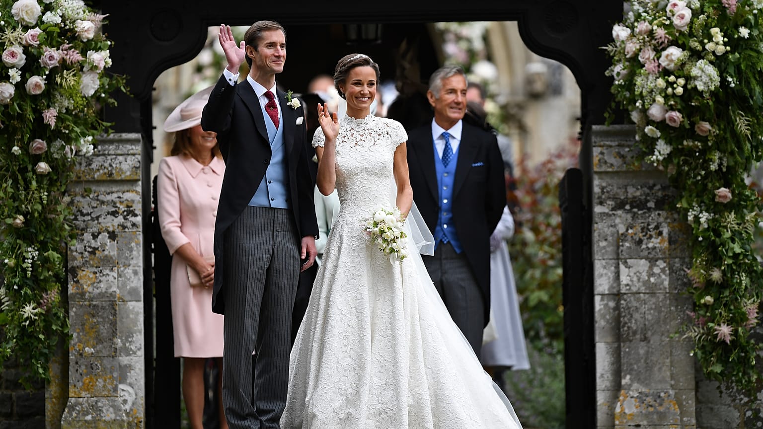 Pippa Middleton and James Matthews marry in Englefield, England, in May.
