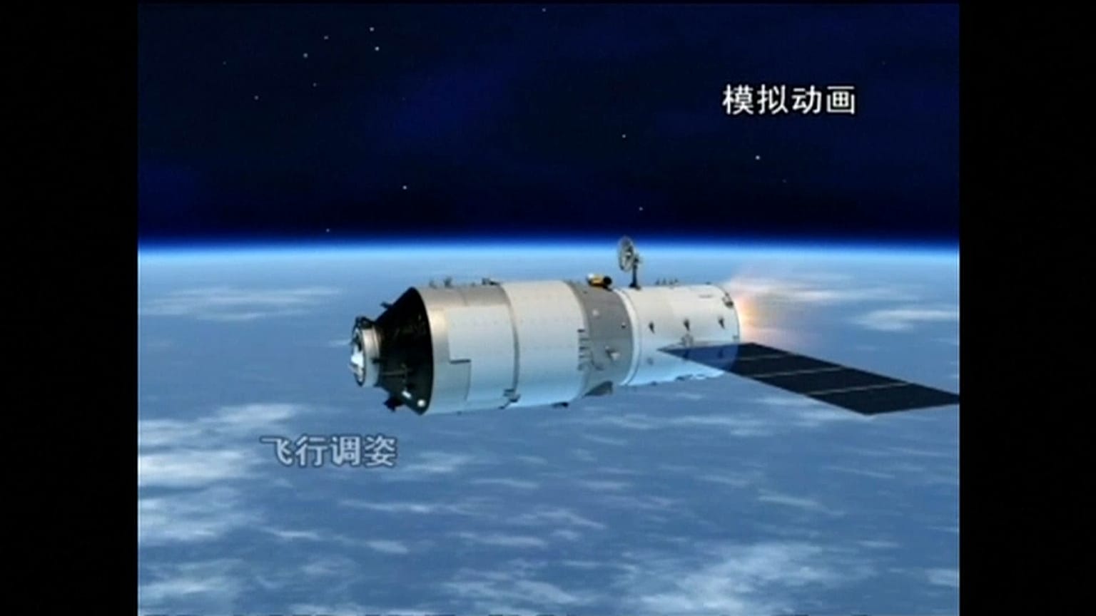 Todos pendientes del cielo y del Tiangong-1