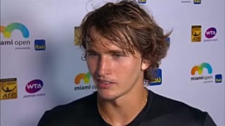 Zverev lesz Isner ellenfele a döntőben Miamiban