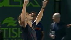 El alemán Alexander Zverev en la final del Masters 1.000 de Miami