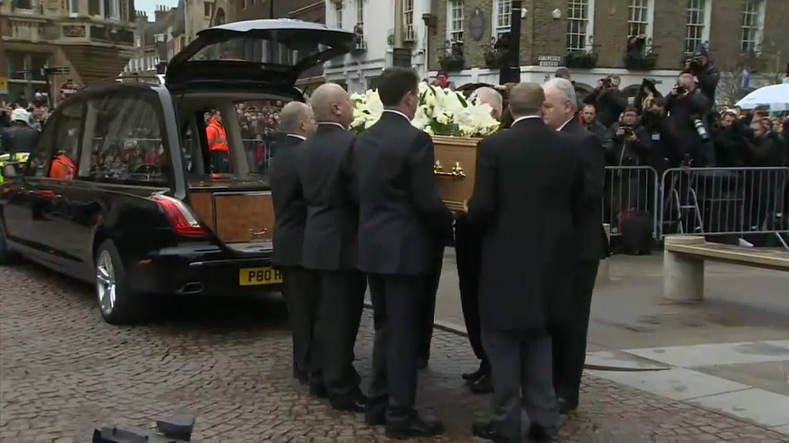 Cambirdge: i funerali di Stephen Hawking