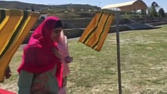 Malala Yousafzai zum ersten Mal seit dem Attentat in der Heimat 