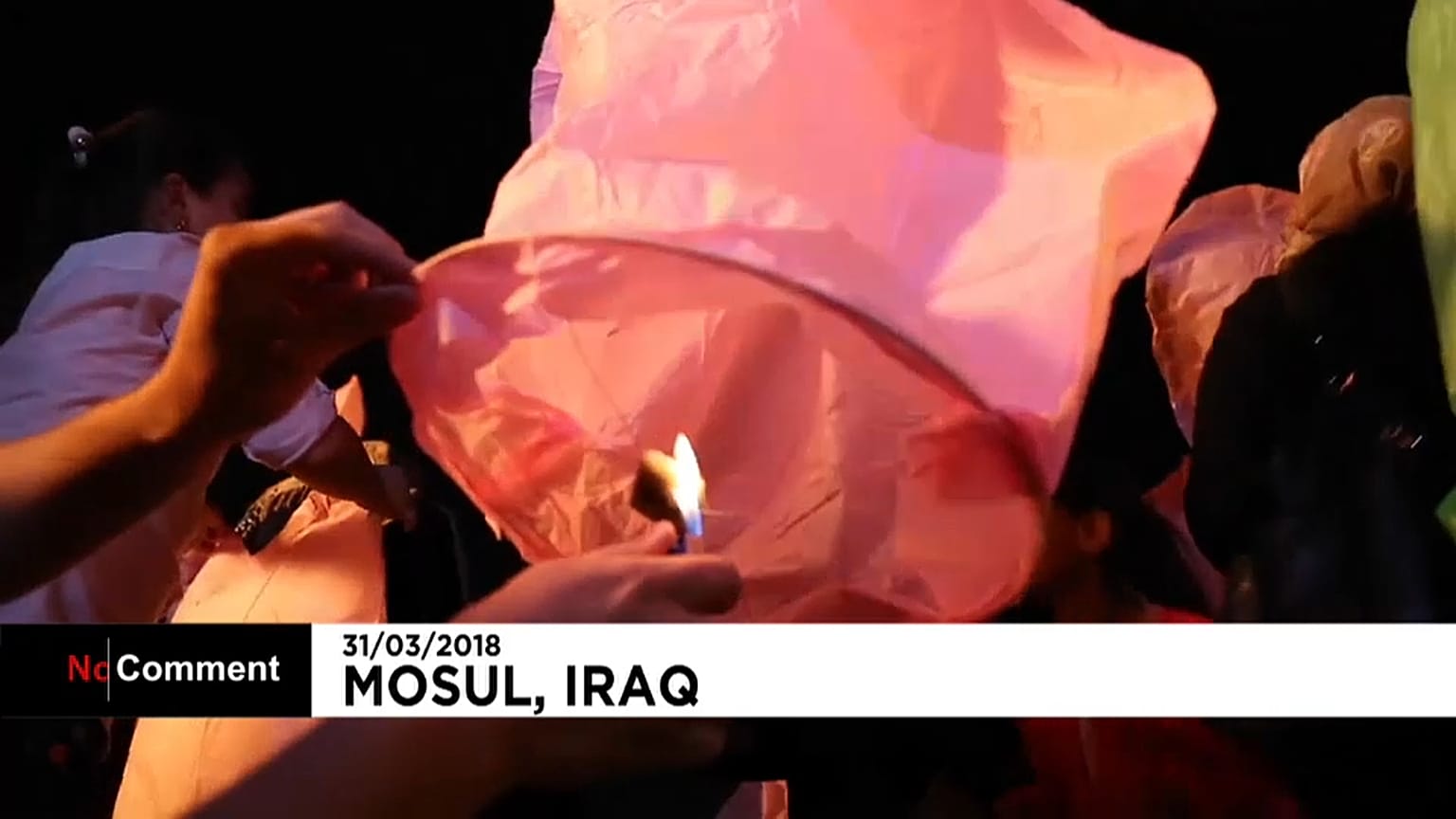 Mil lanternas em Mossul para celebrar Ano Novo assírio