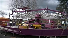 Lunaparkta korkunç kaza