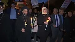 Közös virrasztás Gázában