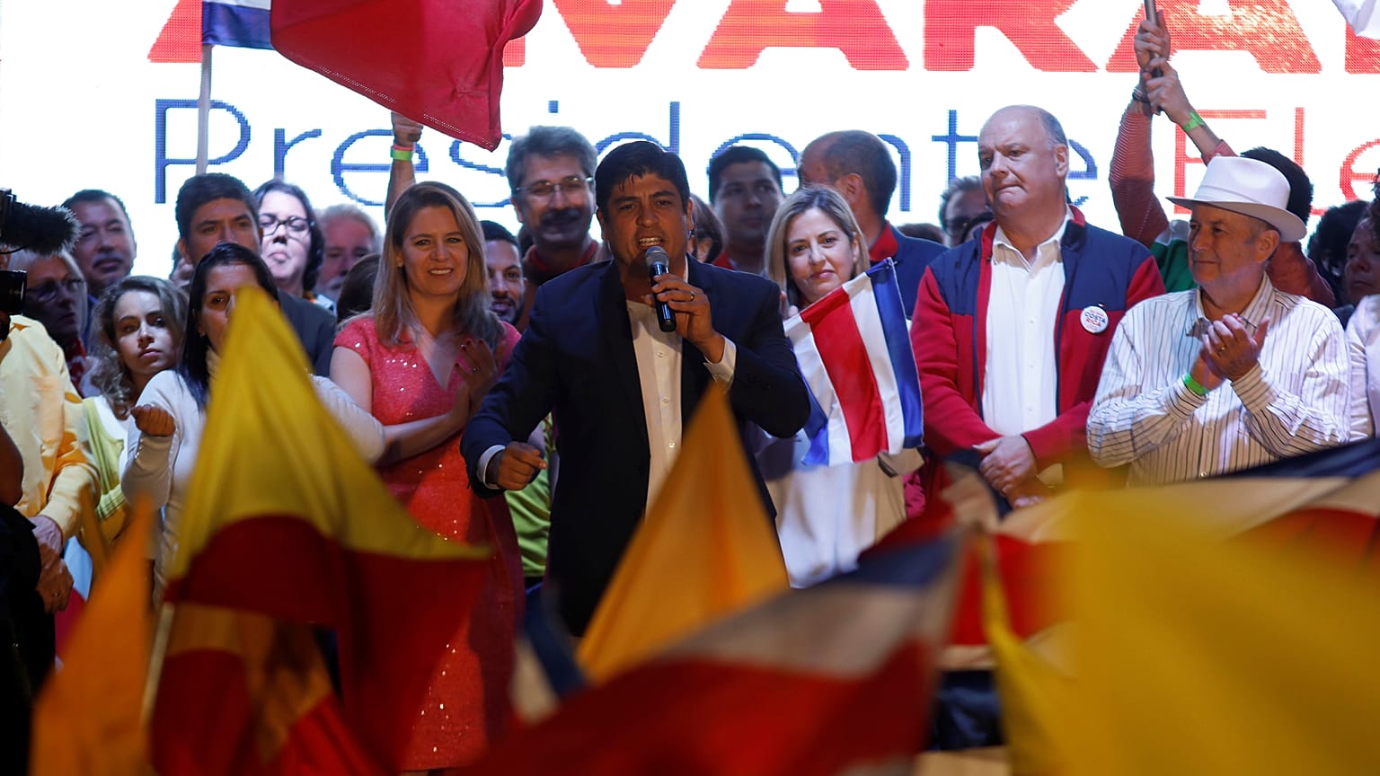 Carlos Alvarado, le président rockeur du Costa Rica