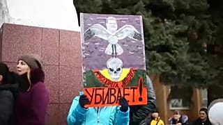 Mérgező szeméthegy Moszkva közelében