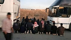 سوریه؛ اولین گروه از جنگجویان جیش‌الاسلام از دوما در غوطه شرقی خارج شدند